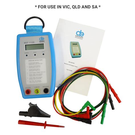 Neutral Supply Tester & Accessories .
